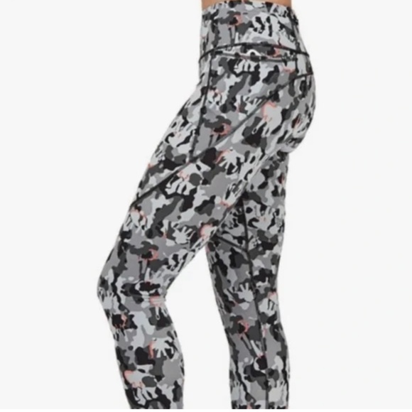 Sweaty Betty The Power 7/8 Legging - Elephant Camo Leggings - Picture 2 of 10